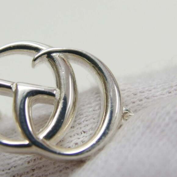 Gucci Double G Mother of Pearl Small Chain Silver Bracelet - Picture 9 of 11